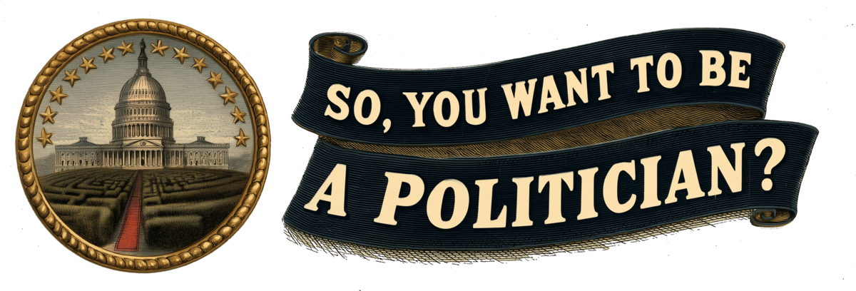 So, You Want To Be A Politician?
